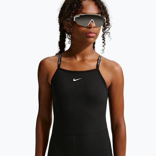 Tuta per bambini Nike One Dri-Fit Unitard black/white