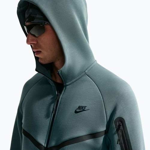 Felpa da uomo Nike Tech Windrunner Full Zip mineral slate/black