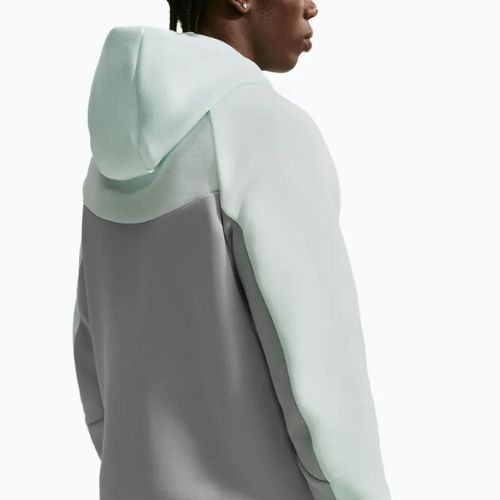 Felpa da uomo Nike Tech Windrunner Full Zip barely green/light silver/black