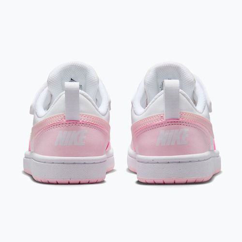 Scarpe per bambini Nike Court Borough Low Recraft white/pink foam