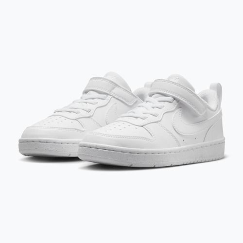 Scarpe per bambini Nike Court Borough Low Recraft white/white/white
