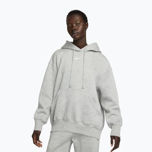 Felpa da donna  Nike Sportswear Phoenix Fleece Oversized dark grey heather/sail