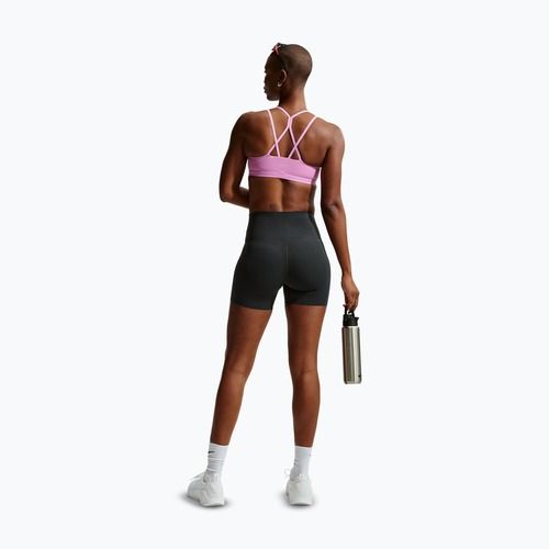 Reggiseno sportivo Nike Zenvy Strappy Light-Support light magenta/white
