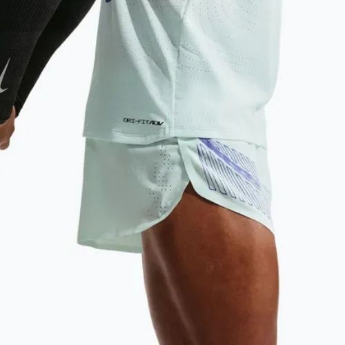 Pantaloncini da corsa da uomo Nike AeroSwift Dri-Fit ADV Brief-Lined 2" barely green/lapis