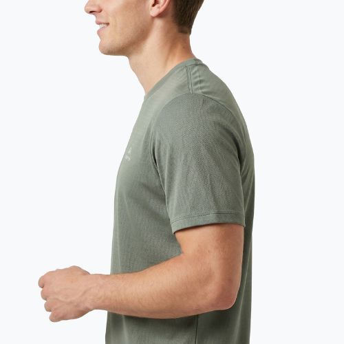Maglietta da trekking da uomo KADVA TrailCore breathable green