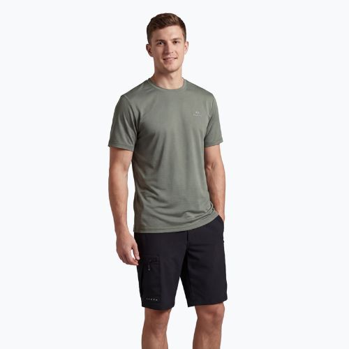 Maglietta da trekking da uomo KADVA TrailCore breathable green