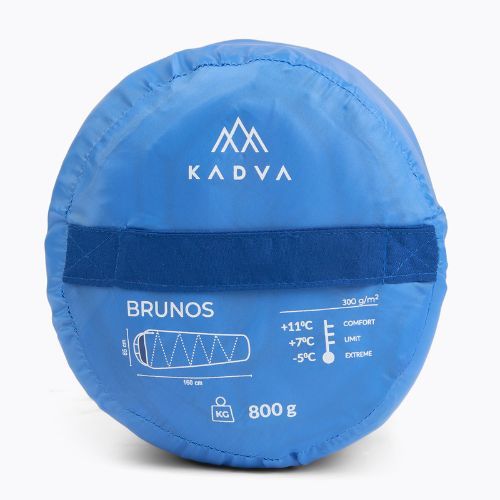 Sacco a pelo per bambini KADVA Bruno's blue