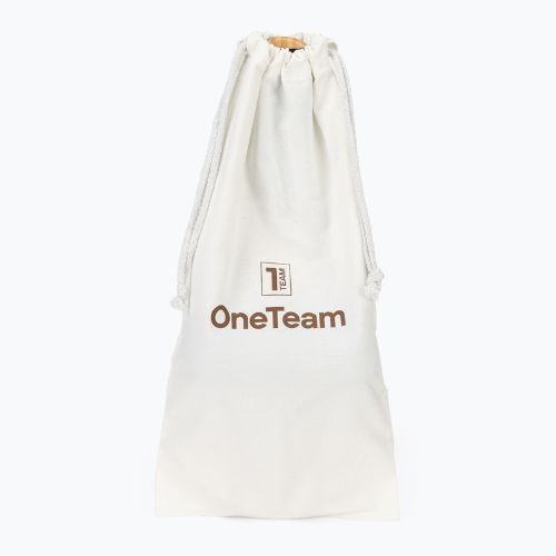 Set da beach tennis OneTeam Beach Play marrone