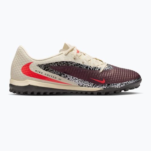 Scarpe da calcio da uomo Nike United Phantom 6 Low Academy TF burgundy crush/fossil/university red