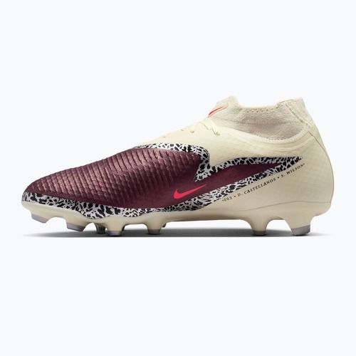 Scarpe da calcio da uomo Nike United Phantom 6 High Academy MG burgundy crush/fossil/university red