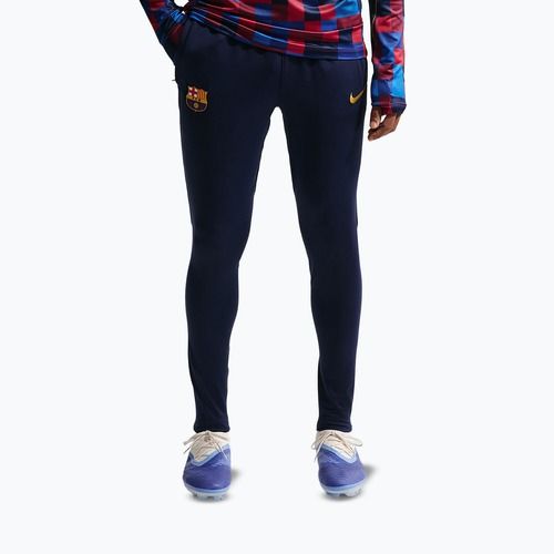 Pantaloncini da calcio da uomo Nike FC Barcelona Strike Dri-Fit blackened blue/noble red/yellow