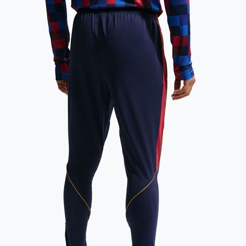 Pantaloncini da calcio da uomo Nike FC Barcelona Strike Dri-Fit blackened blue/noble red/yellow