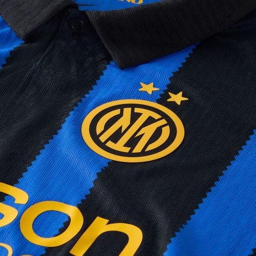 Maglietta da calcio da uomo Nike Inter Milan Dri-Fit ADV Match lyon blue/black/university gold