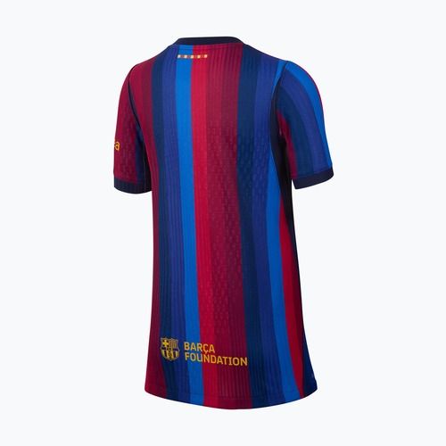 Maglietta da calcio per bambini Nike FC Barcelona Dri-Fit ADV Match deep garnet/blue void