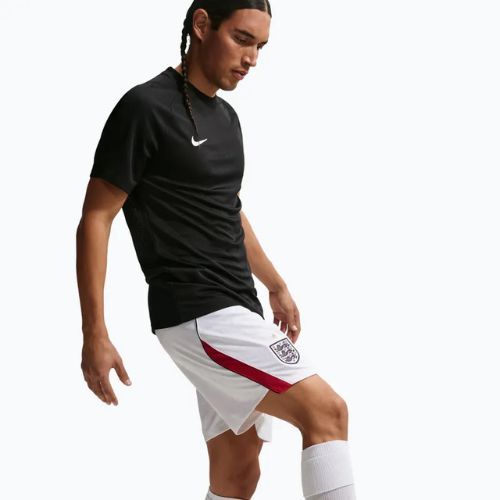 Pantaloncini da calcio da uomo Nike England 2026 Stadium Home Soccer Replica white/speed red/obsidian/obsidian