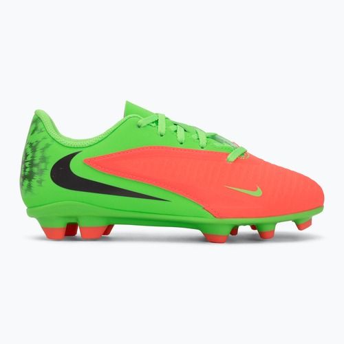 Scarpe da calcio per bambini Nike Jr. Phantom 6 Club Erling Haaland MG hot punch/green strike/black