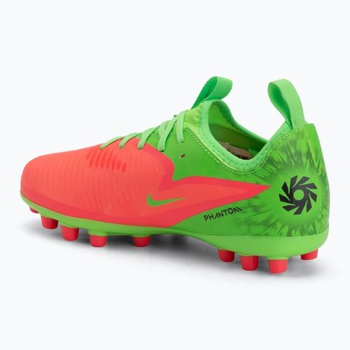 Scarpe da calcio per bambini Nike Jr. Phantom 6 Academy Erling Haaland AG hot punch/green strike/black