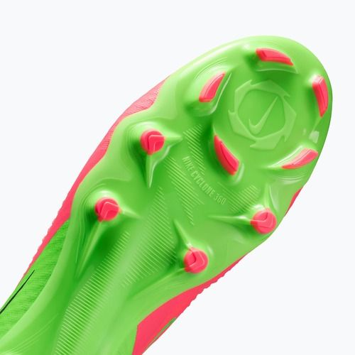 Scarpe da calcio da uomo Nike Phantom 6 Low Academy Erling Haaland FG hot punch/green strike/black