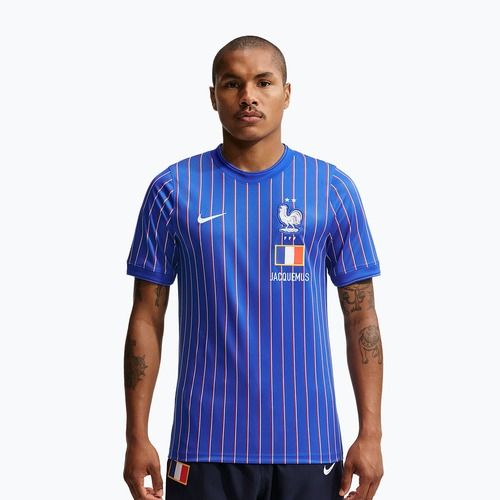 Maglietta da calcio da uomo Nike FFF Academy Pro Pre-Match game royal/university red/white