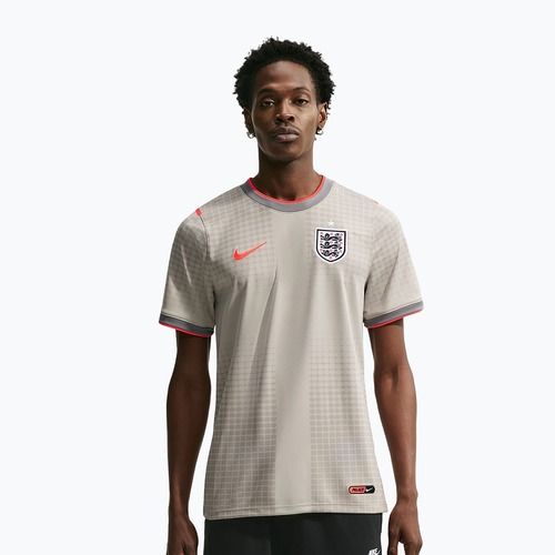 Maglietta da calcio da uomo Nike England Academy Pro Pre-Match pewter grey/bright crimson