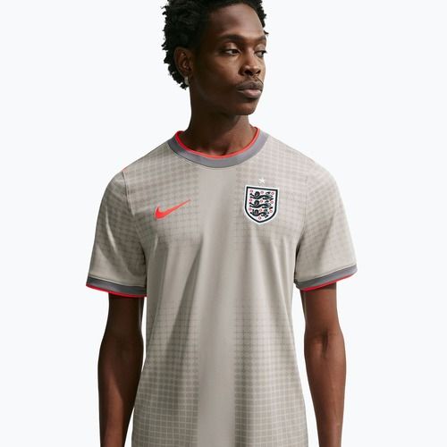 Maglietta da calcio da uomo Nike England Academy Pro Pre-Match pewter grey/bright crimson