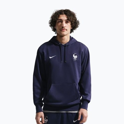 Felpa da uomo Nike FFF Club French Terry blackened/white