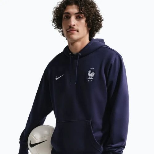 Felpa da uomo Nike FFF Club French Terry blackened/white