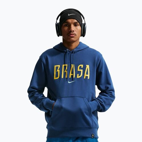 Felpa da uomo Nike Brazil Club coastal blue/light mint