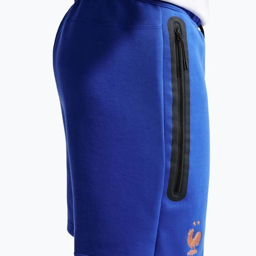 Pantaloncini da calcio da uomo Nike FFF Tech Fleece game royal/metallic copper