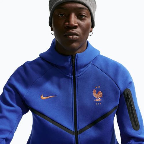 Felpa da uomo Nike FFF Tech Fleece Windrunner Full Zip game royal/metallic copper