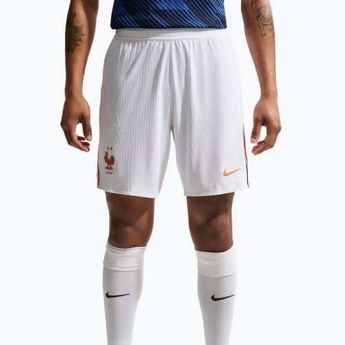 Pantaloncini da calcio da uomo Nike FFF 2026/27 Match Home white/metallic copper