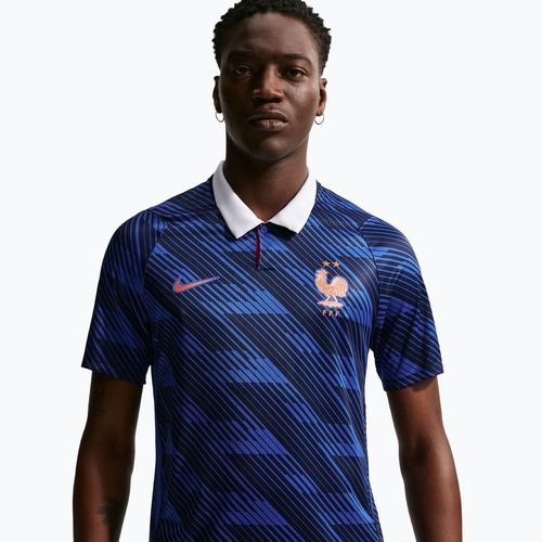 Maglietta da calcio da uomo Nike FFF 2026 Stadium Home game royal/metallic copper