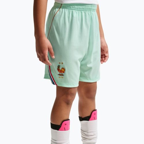 Pantaloncini da calcio per bambini Nike FFF 2026 Stadium Away igloo/monarch/monarch