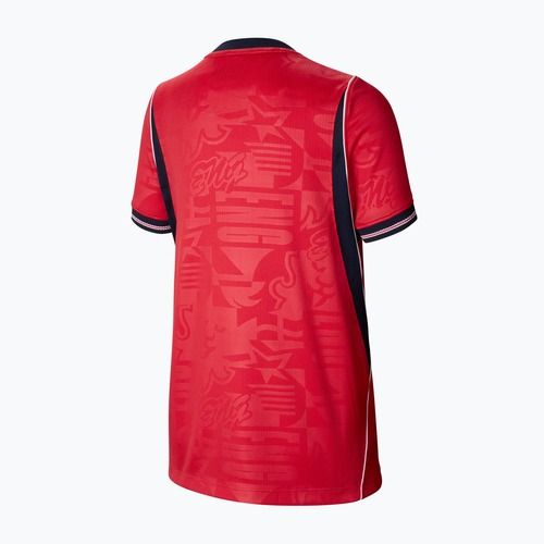 Maglietta da calcio per bambini Nike England 2026 Stadium Away speed red/obsidian/white/obsidian