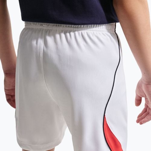Pantaloncini da calcio per bambini Nike England 2026 Stadium Home white/speed red/obsidian/obsidian