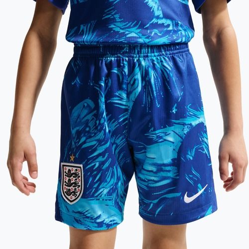 Pantaloncini da calcio per bambini Nike England 2026/27 Stadium Goalkeeper astronomy blue/black/white