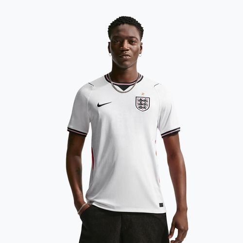 Maglietta da calcio da uomo Nike England 2026 Stadium Home white/speed red/obsidian/obsidian
