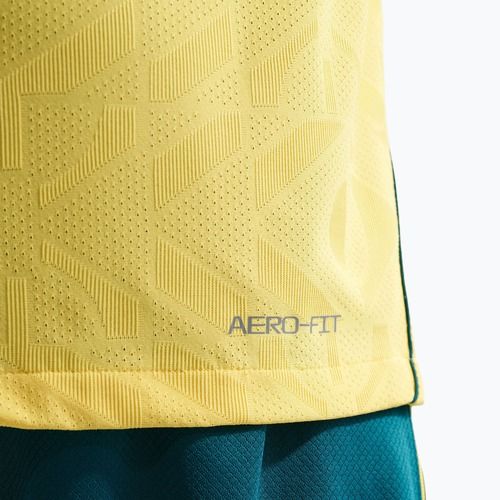 Maglietta da calcio da uomo Nike Brazil 2026/27 Match Home canary/light mint/geode teal