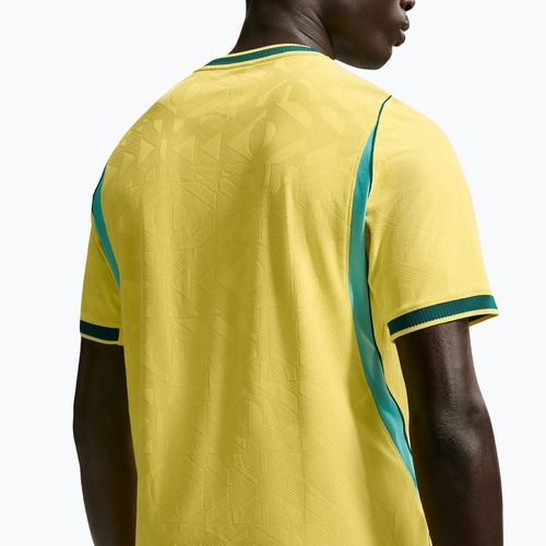 Maglietta da calcio da uomo Nike Brazil 2026/27 Match Home canary/light mint/geode teal