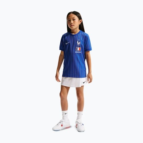 Maglietta da calcio per bambini Nike France Pre-Match game royal/university red/white