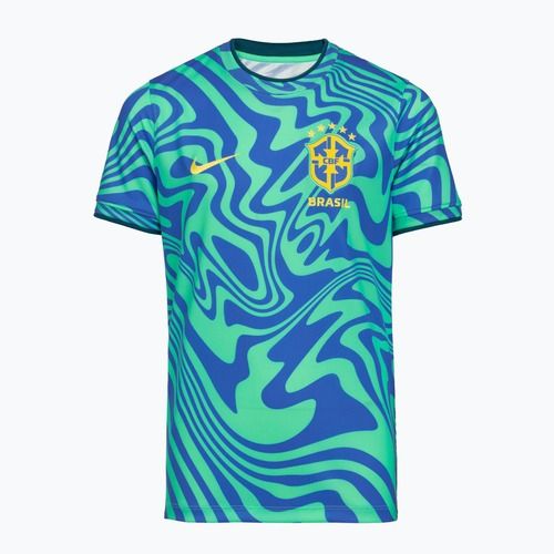 Maglietta da calcio per bambini Nike Brazil Pre-Match