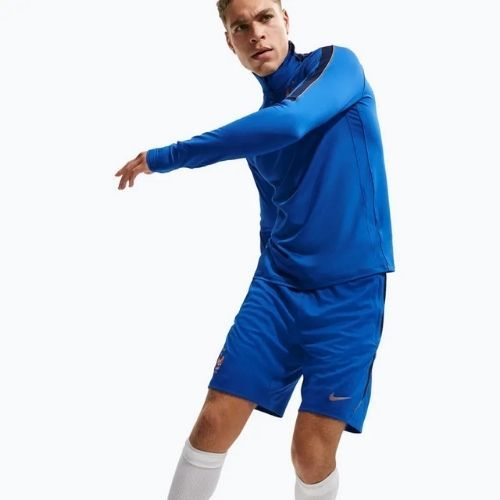 Pantaloncini da calcio da uomo Nike FFF Strike game royal/metallic copper