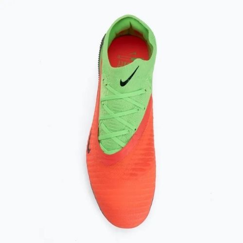 Scarpe da calcio da uomo Nike Phantom 6 Low Elite Erling Haaland FG hot punch/green strike/black