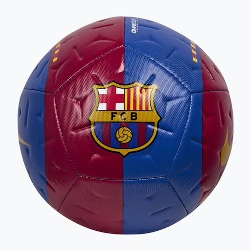 Pallone da calcio Nike Academy FC Barcelona game royal/cardinal red size 5