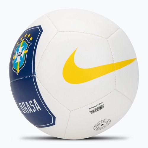 Pallone da calcio Nike Pitch Brazil white size 5
