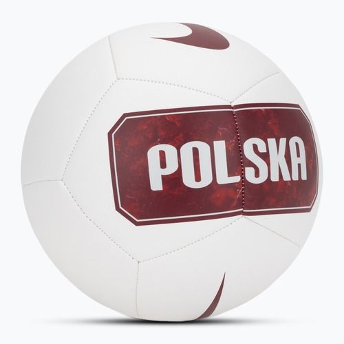 Pallone da calcio Nike Pitch Poland white size 5