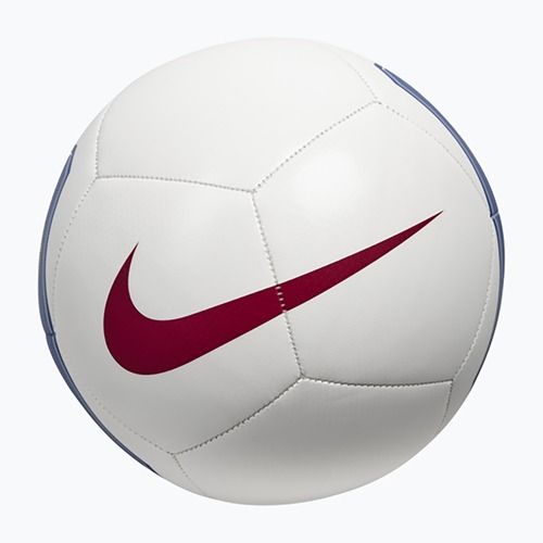 Pallone da calcio Nike Pitch FC Barcelona white/cardinal red size 5