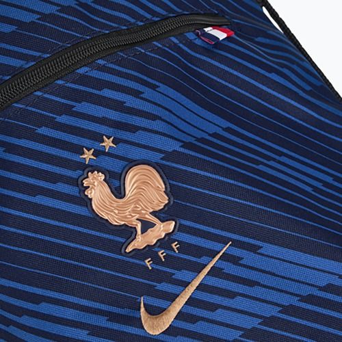 Sacco Nike Academy France AOP 18 l blackened blue/game royal
