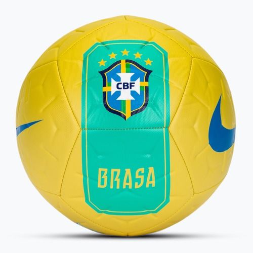 Pallone da calcio Nike Academy Brazil canary/light mint size 5