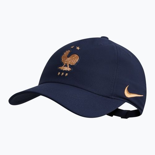 Cappellino con visiera da bambino Nike Club France Poly blackened blue